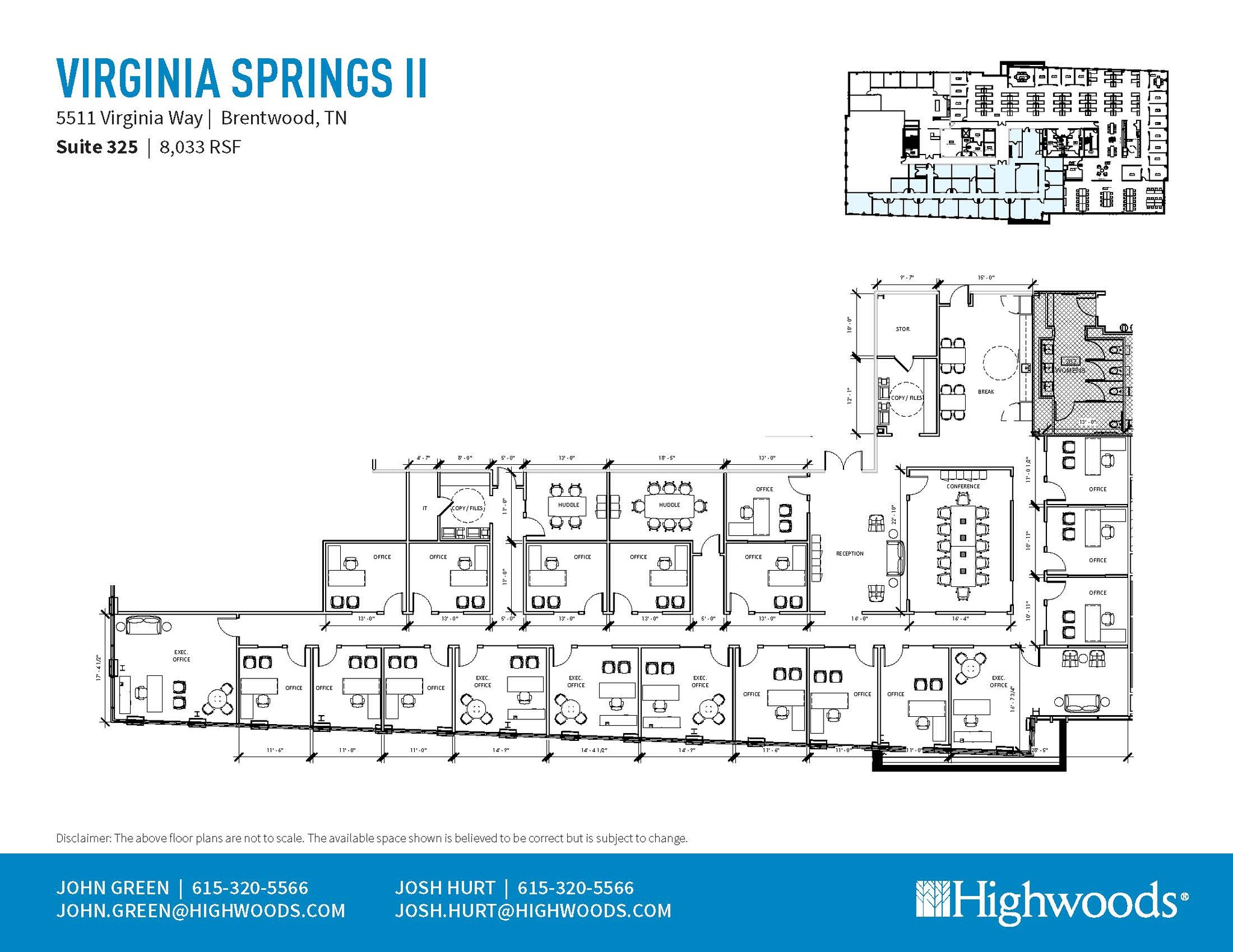 5511 Virginia Way, Brentwood, TN à louer Plan d’étage– Image 1 sur 1