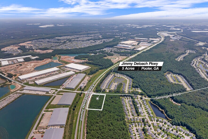 0 Jimmy DeLoach Pky, Pooler, GA à vendre - Aérien – Image 1 sur 8