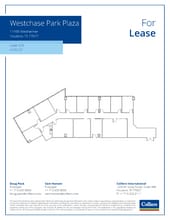 11490 Westheimer Rd, Houston, TX à louer Plan d’étage– Image 1 sur 1