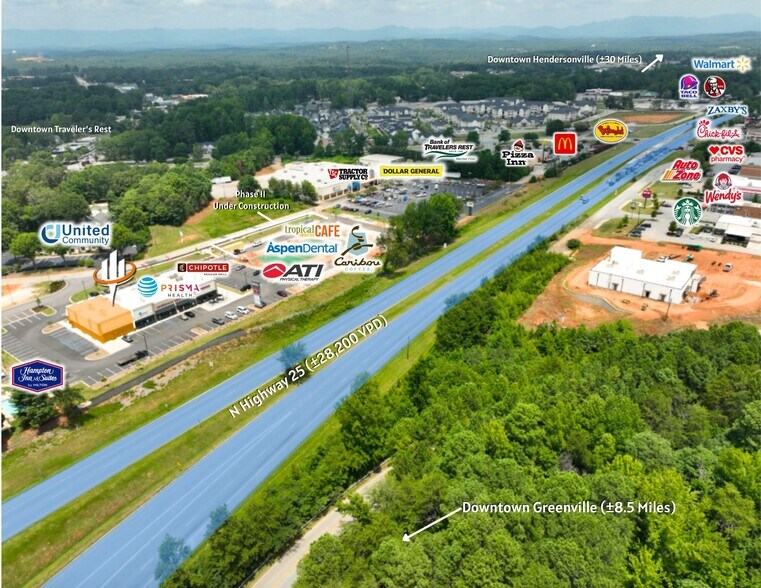 571 Roe Center, Travelers Rest, SC à louer - Photo de l’immeuble – Image 2 sur 5