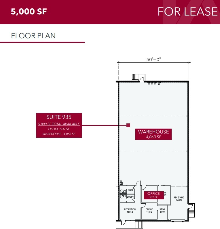 923-935 E Avenue J, Grand Prairie, TX à louer Plan d’étage– Image 1 sur 1