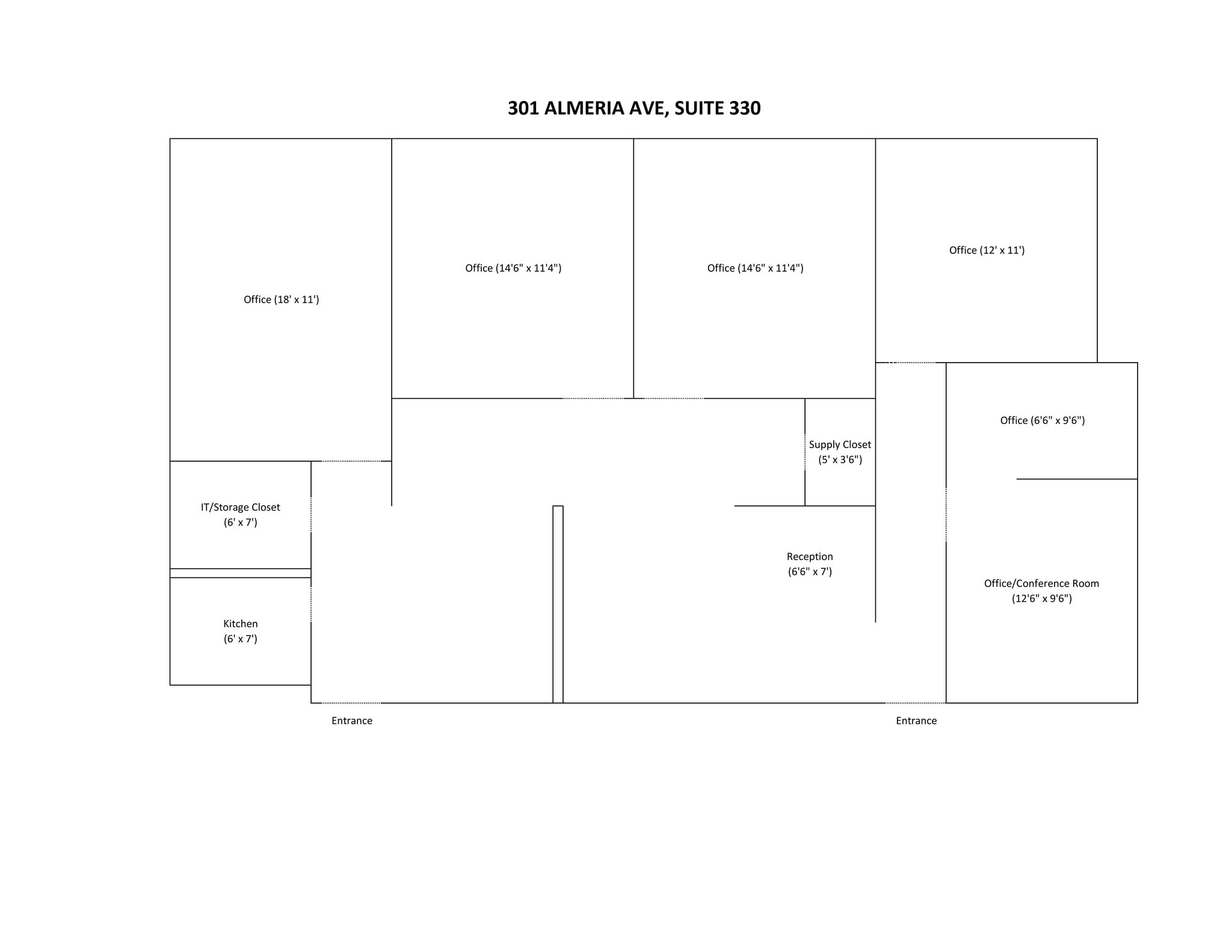 301 Almeria Ave, Coral Gables, FL à louer Plan de site– Image 1 sur 17