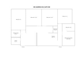 301 Almeria Ave, Coral Gables, FL à louer Plan de site– Image 1 sur 17