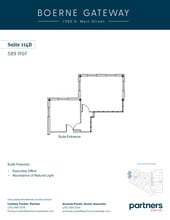 1580 S Main St, Boerne, TX à vendre Plan d’étage– Image 1 sur 1