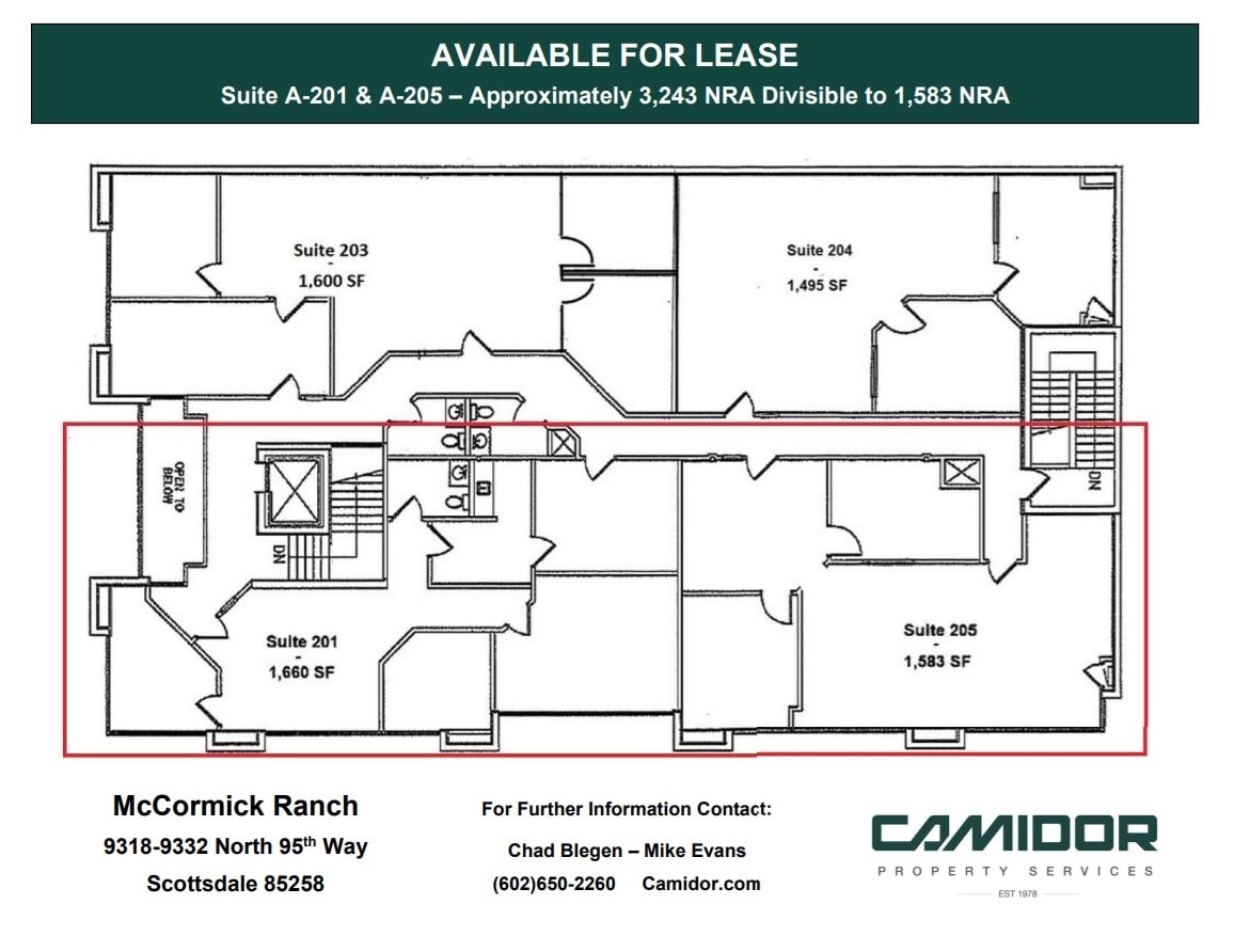 9318 N 95th Way, Scottsdale, AZ à louer Plan d’étage– Image 1 sur 1