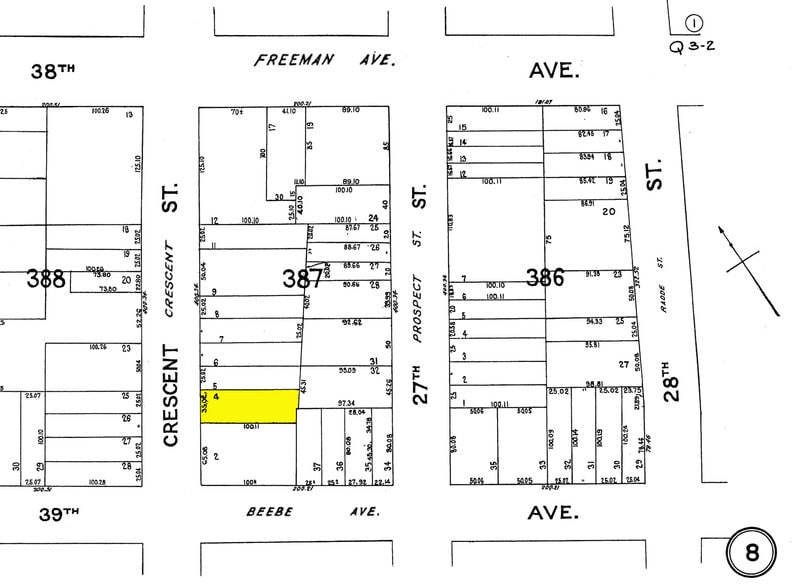 38-31 Crescent St, Long Island City, NY à louer - Plan cadastral – Image 2 sur 13
