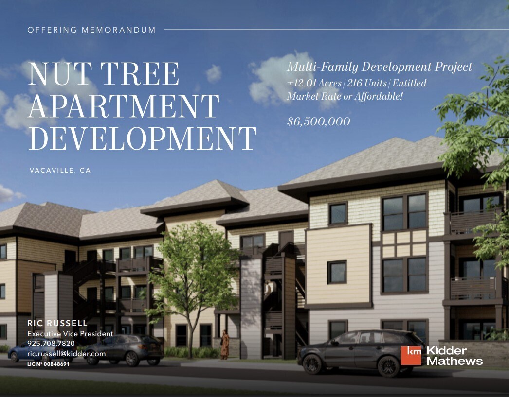 Nut Tree Apartment Development, Vacaville, CA à vendre Photo principale– Image 1 sur 5