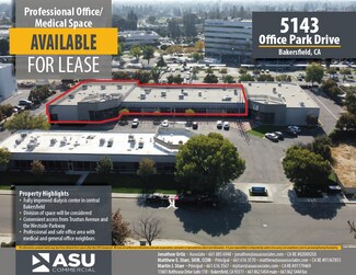 Plus de détails pour 5123-5143 Office Park Dr, Bakersfield, CA - Bureau à louer