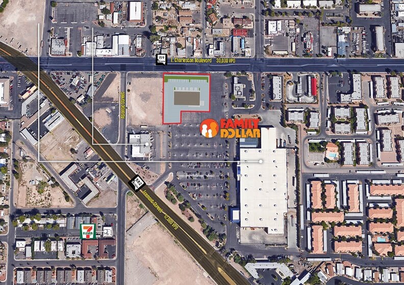 2597 E Charleston Blvd, Las Vegas, NV à vendre - Photo de l’immeuble – Image 2 sur 5