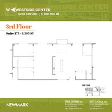 5320 W 23rd St, Saint Louis Park, MN à louer Plan d’étage– Image 1 sur 1