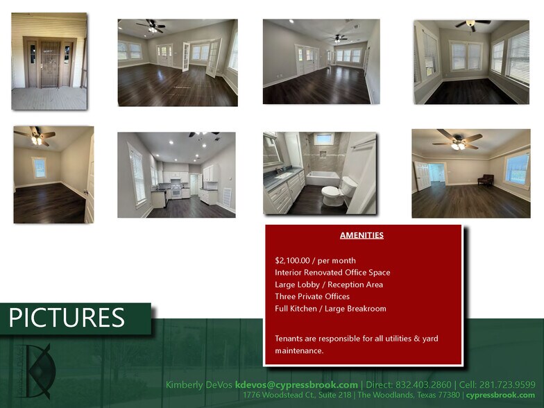 1101 N Thompson St, Conroe, TX à louer - Photo de l’immeuble – Image 3 sur 5
