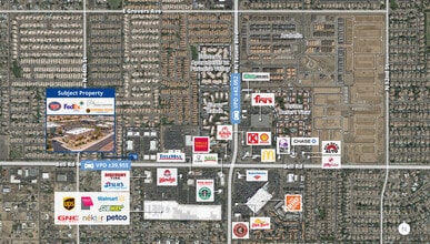 4550 E Bell Rd, Phoenix, AZ - Vue aérienne vue de carte