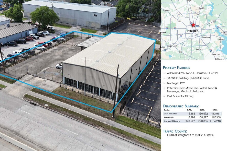 409 North Loop E, Houston, TX à vendre - Photo de l’immeuble – Image 3 sur 9
