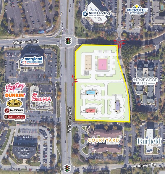 1199 Winterson Rd, Linthicum Heights, MD à louer - Photo principale – Image 1 sur 2