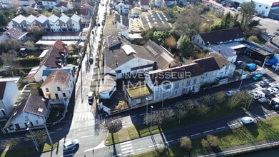 Melun, SEM - Vue aérienne  vue de carte