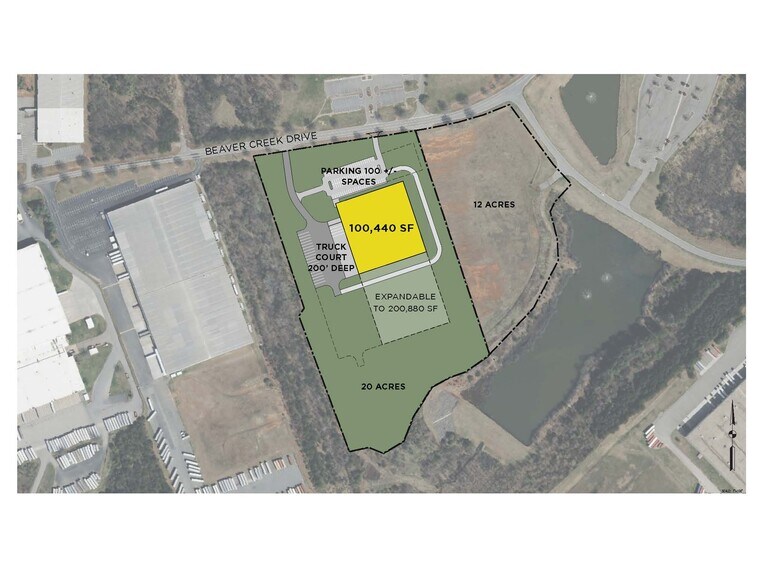 740 Beaver Creek Dr, Martinsville, VA à louer - Plan de site – Image 3 sur 5