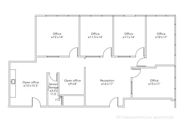 2204 S El Camino Real, Oceanside, CA à louer Plan d’étage– Image 1 sur 1
