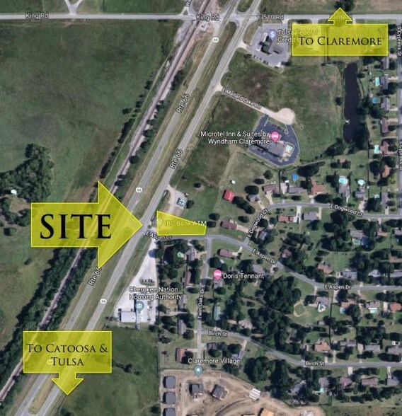 Hwy 66 & Aspen Dr, Claremore, OK à vendre - Photo de l’immeuble – Image 1 sur 1