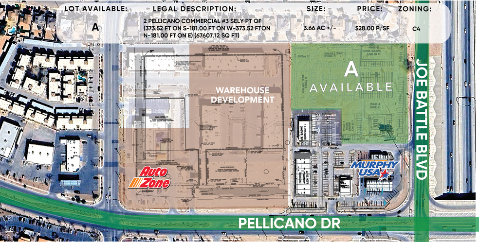 12295 Pellicano Dr, El Paso, TX à vendre - Photo de l’immeuble – Image 2 sur 3