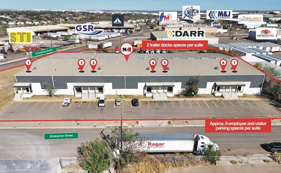 702 Enterprise St, Laredo, TX à louer - Photo de l’immeuble – Image 2 sur 13