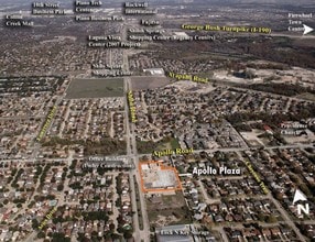 3440 N Shiloh Rd, Garland, TX - VUE AÉRIENNE vue de carte