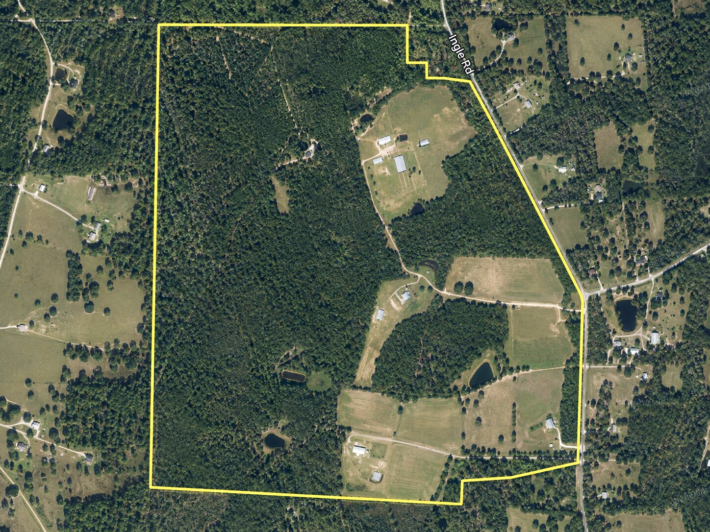 1557 Ingle Rd, Defuniak Springs, FL à vendre Plan cadastral– Image 1 sur 2
