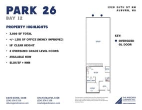 1320 26th St NW, Auburn, WA à louer Plan d’étage– Image 2 sur 2