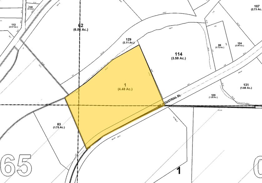 3725 Zip Industrial Blvd SE, Atlanta, GA à louer - Plan cadastral – Image 2 sur 3