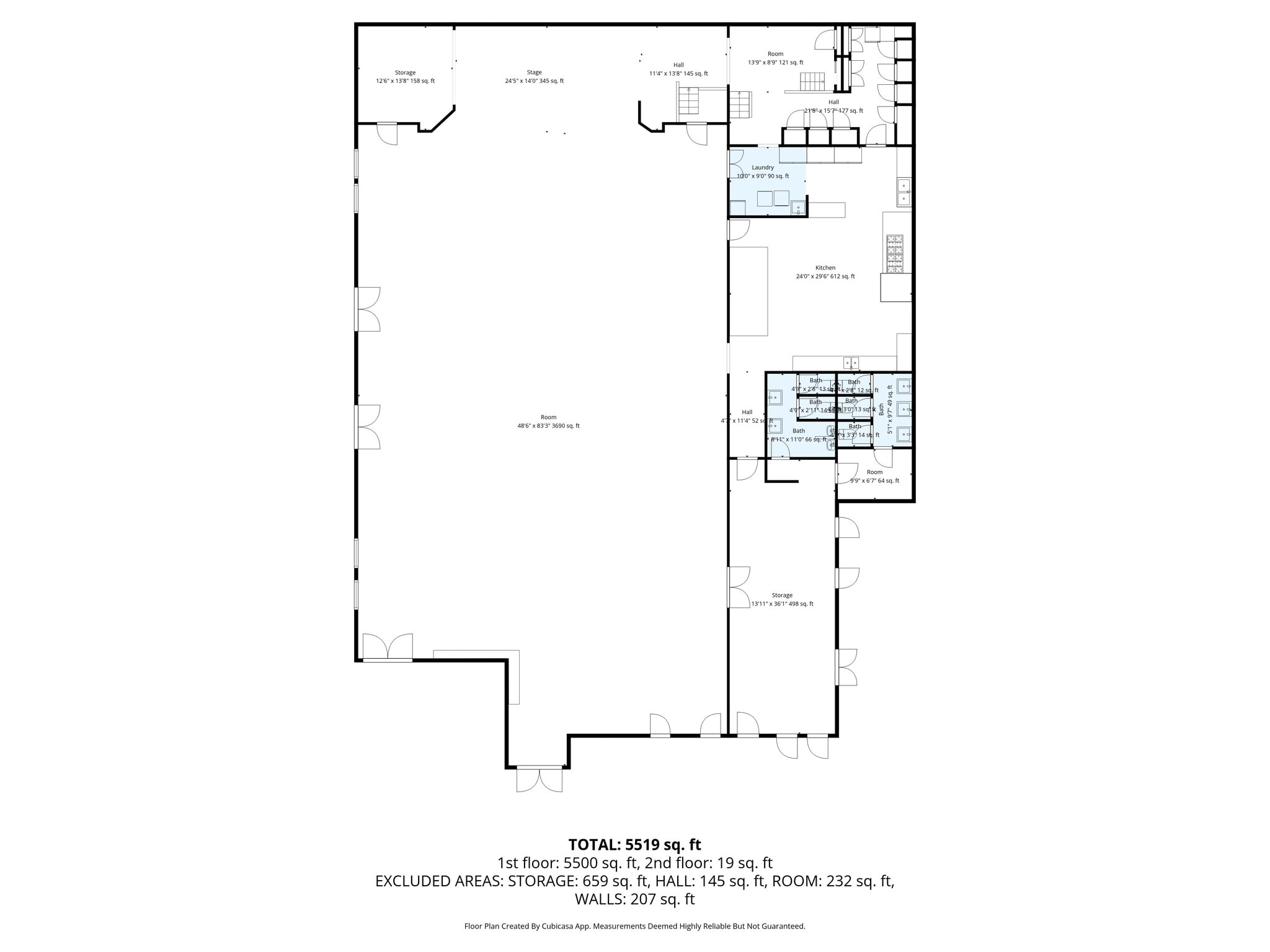 2610 Bergenline Ave, Union City, NJ à louer Plan d’étage– Image 1 sur 3
