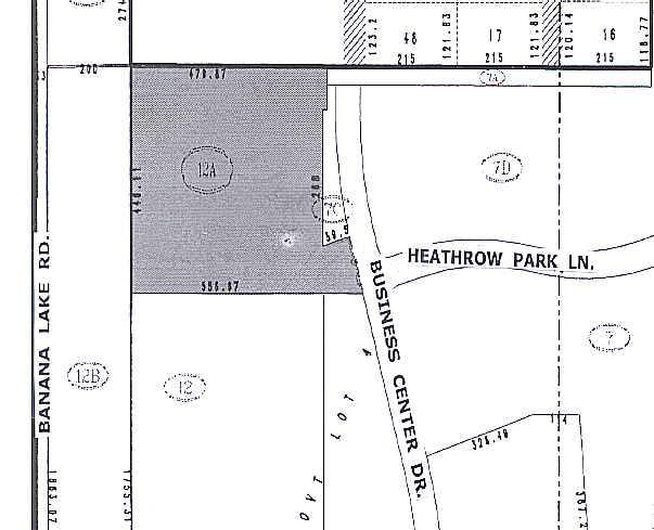 1000 Business Center Dr, Lake Mary, FL à louer - Plan cadastral – Image 2 sur 6