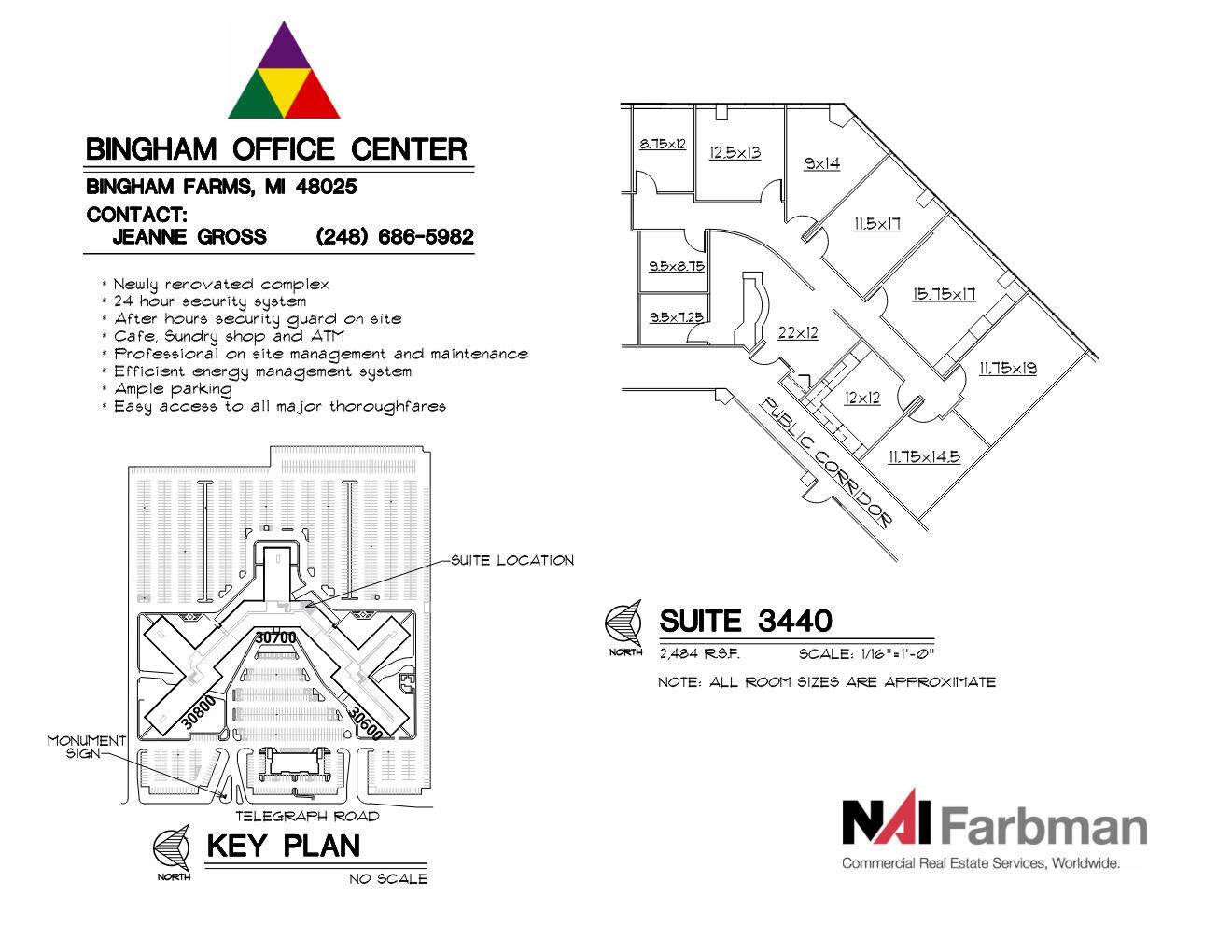 30600-30700 - 30800 Telegraph Rd, Bingham Farms, MI à louer Photo de l’immeuble– Image 1 sur 1