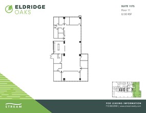 1080 Eldridge Pkwy, Houston, TX à louer Plan d’étage– Image 1 sur 1