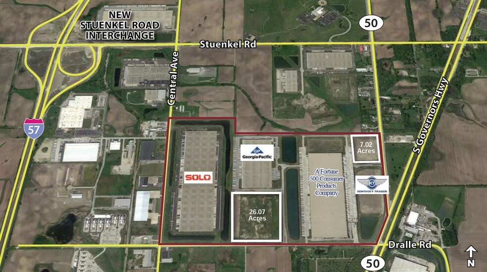 702 Commerce Center Dr, University Park, IL à vendre - Photo principale – Image 1 sur 2