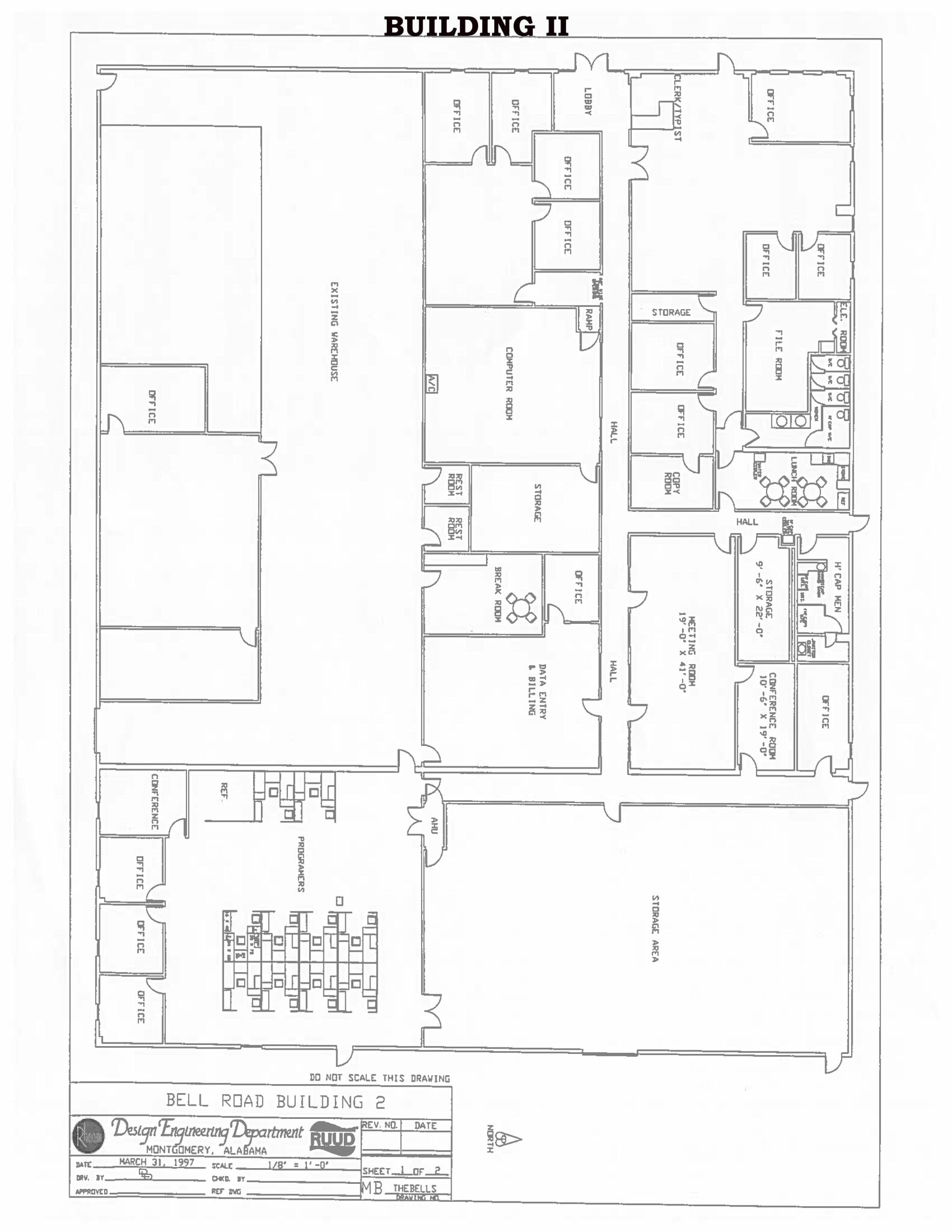 101 Bell Rd, Montgomery, AL à louer Plan d’étage– Image 1 sur 1