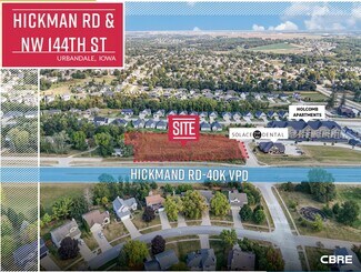 Plus de détails pour Hickman Rd, Clive, IA - Terrain à vendre