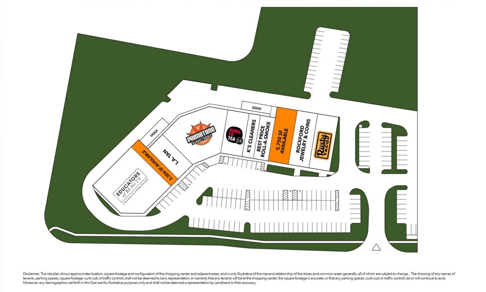 6909-6943 E State St, Rockford, IL à louer - Plan de site – Image 3 sur 3