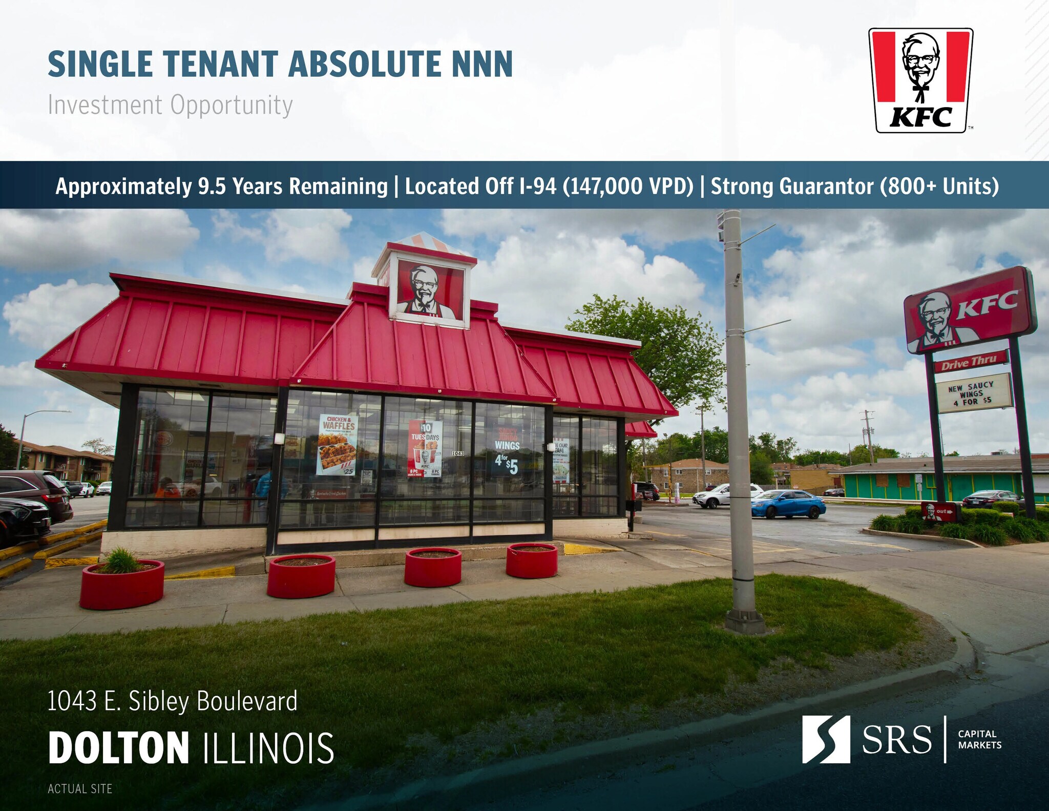 1043 E Sibley Blvd, Dolton, IL à vendre Photo de l’immeuble– Image 1 sur 8
