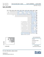 9100 Wilshire Blvd, Beverly Hills, CA à louer Plan d’étage– Image 1 sur 1