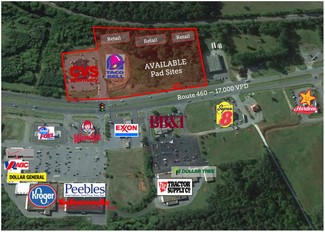 Plus de détails pour Route 460, Appomattox, VA - Terrain à louer