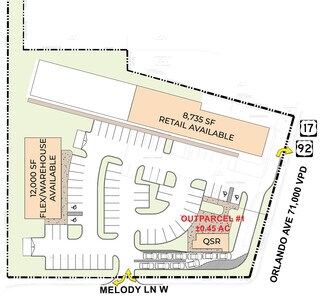 Plus de détails pour 105 W Melody Ln, Casselberry, FL - Terrain à louer