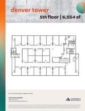 1905 Sherman St, Denver, CO à louer Plan d’étage– Image 1 sur 1