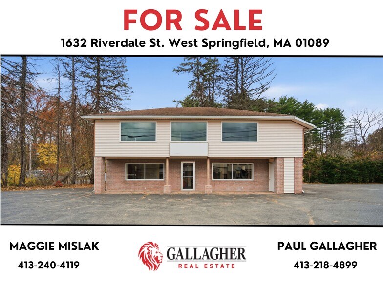 1632 Riverdale St, West Springfield, MA à vendre - Photo de l’immeuble – Image 1 sur 16