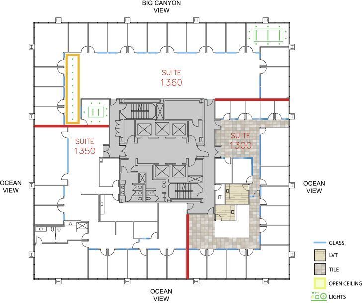 620 Newport Center Dr, Newport Beach, CA à louer Plan d’étage– Image 1 sur 1
