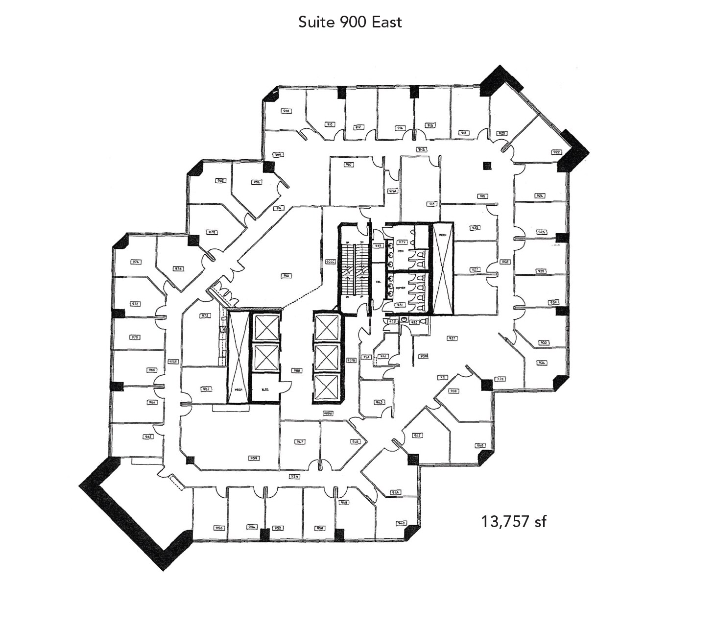 311 6th Ave SW, Calgary, AB à louer Plan d’étage– Image 1 sur 1