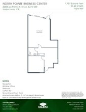 22605 La Palma Ave, Yorba Linda, CA à louer Plan d’étage– Image 1 sur 1