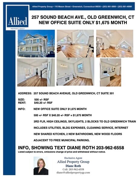 257 Sound Beach Ave, Old Greenwich, CT à louer - Photo de l’immeuble – Image 2 sur 11