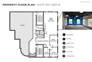 2503 Walnut St, Boulder, CO à louer Plan d’étage– Image 2 sur 2