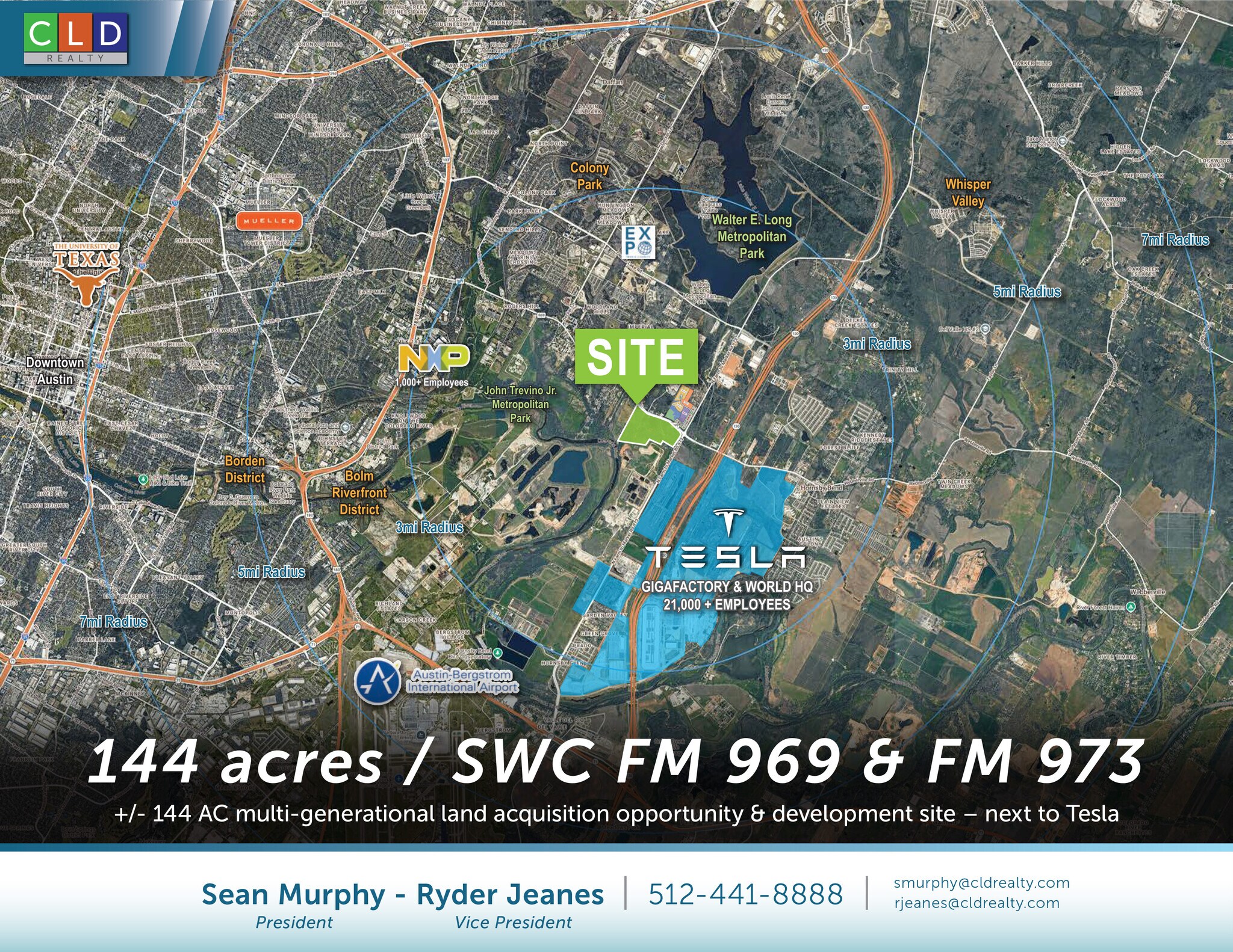 SWC of FM 969 & FM 973, Austin, TX à vendre Photo principale– Image 1 sur 2