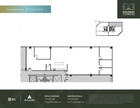 1400 American Ln, Schaumburg, IL à louer Plan d’étage– Image 1 sur 1