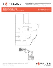 16800 N Dallas Pky, Dallas, TX à louer Plan d’étage– Image 1 sur 1